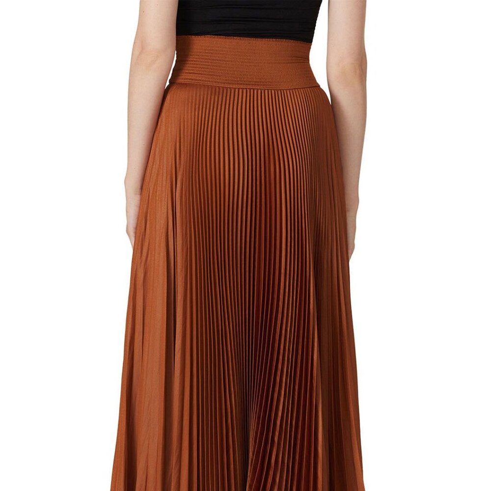 NWOT A.L.C. Demi skirt caramel sz 4 $595 - Picture 5 of 13